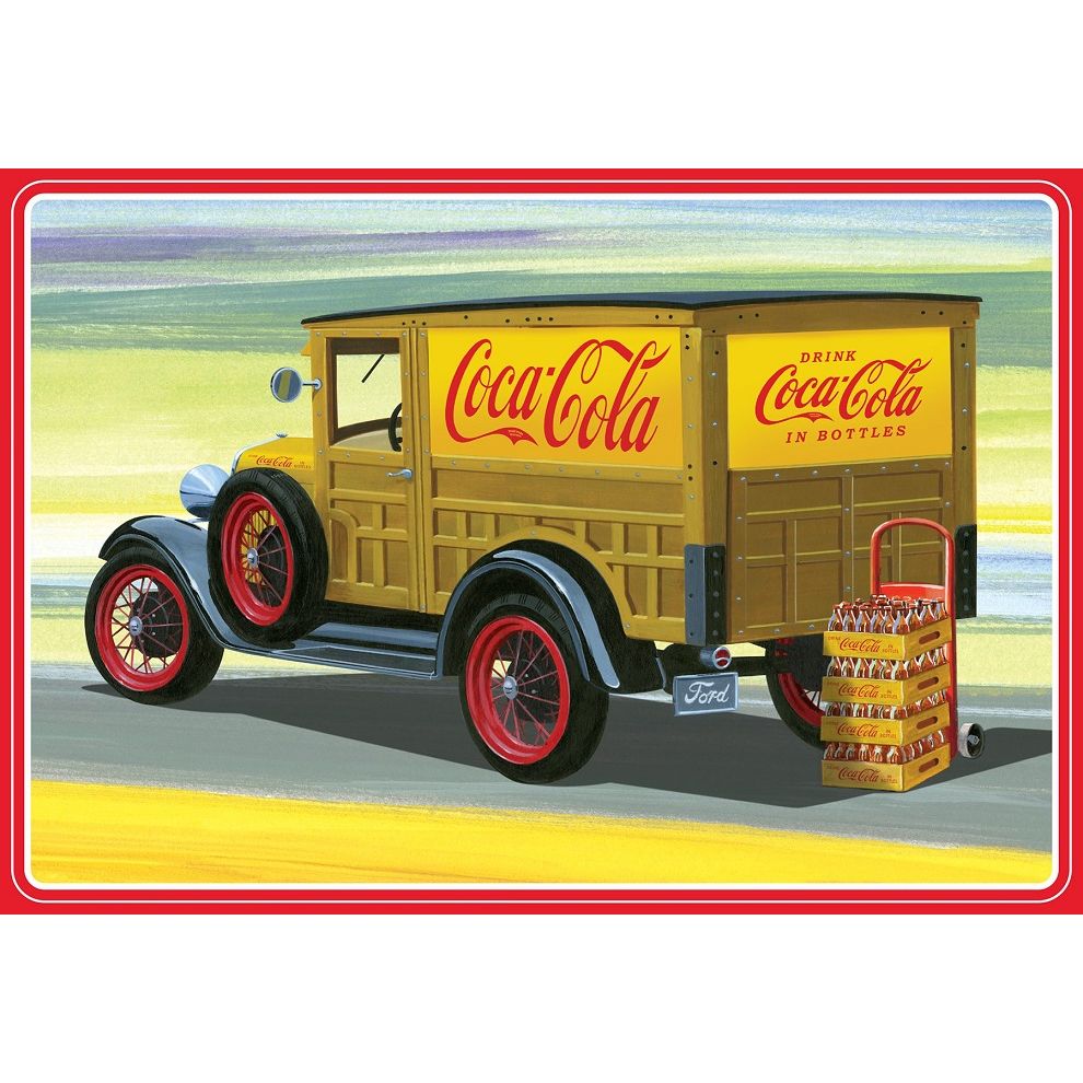 1929 ford woody pickup coke