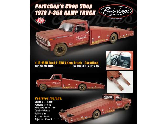 1970 Ford F 350 Ramp Truck Porkchop's Chop