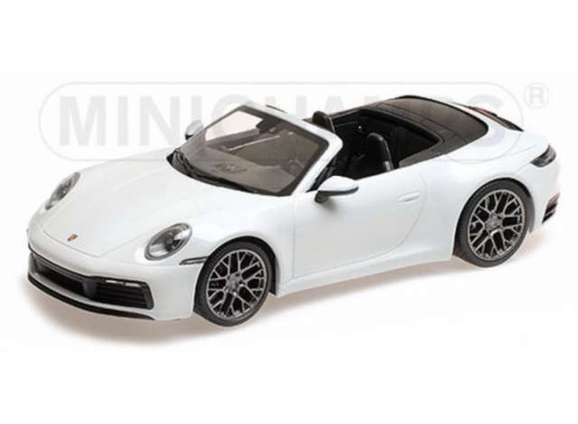 2019 Porsche 911 (992) Carrera 4S Cabriolet, white