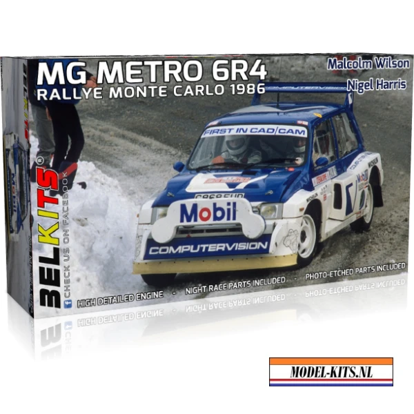 MG METRO 6R4 1986 M.WILSON MONTE CARLO