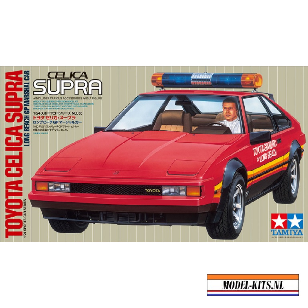 Tamiya 1:24 Toyota Celica Supra Long Beach Gp Marshal Car