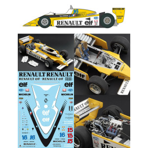 Italeri RENAULT RE23 TURBO F1 2