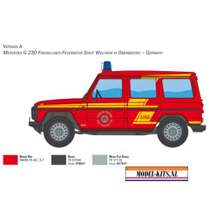 Mercedes G230 Feuerwehr 4