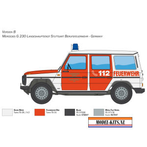 Mercedes G230 Feuerwehr 5