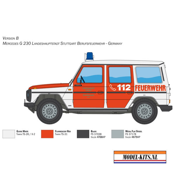 Mercedes G230 Feuerwehr 5