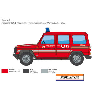Mercedes G230 Feuerwehr 7