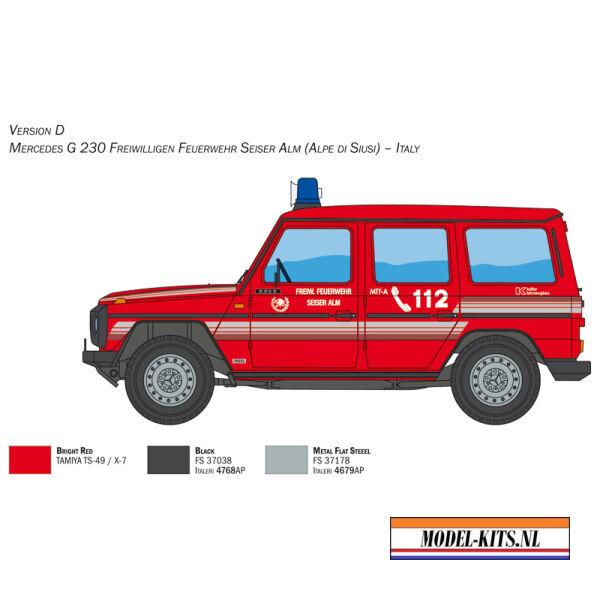 Mercedes G230 Feuerwehr 7