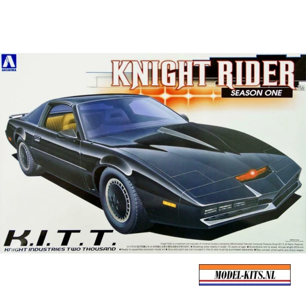 aoshima 1 24 knight rider k.I.T.T. Season one 1 scaled