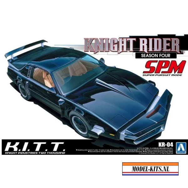 aoshima 1 24 knight rider knight 2000 k.I.T.T. SPM Season four