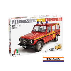 italeri 1 24 mercedes g230 feuerwehr