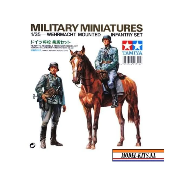 tamiya 1 35 wehrmacht mounted infantry set 1