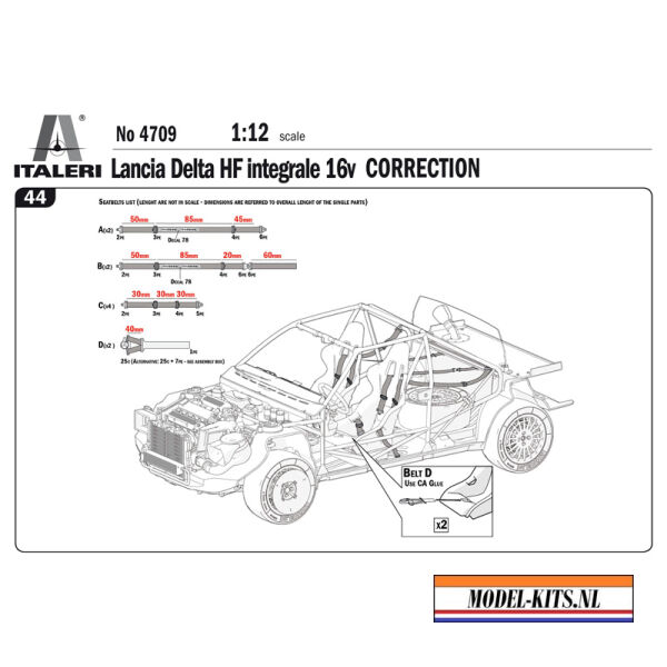 Lancia Delta HF integrale 16V 12