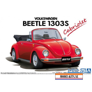 aoshima 1 24 volkswagen 15adk bettle 1303s cabriolet 1975