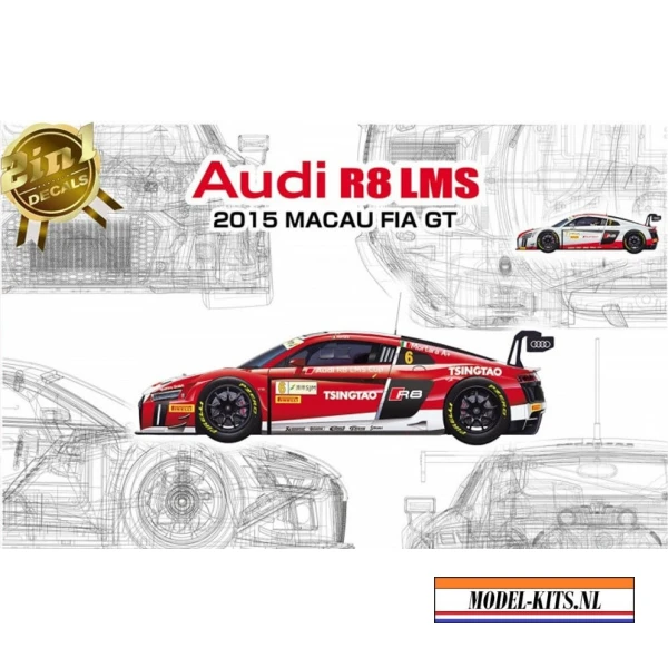 nunu model kit 1 24 audi r8 lms