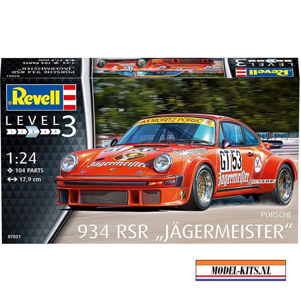 revell 1 24 porsche 934 rsr jagermeister 2