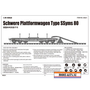 SCHWERE PLATTFORMWAGEN TYPE SSYMS 80 10