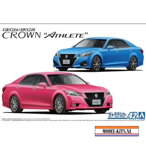 aoshima 1 24 toyota grs214 aws210 crown 2015