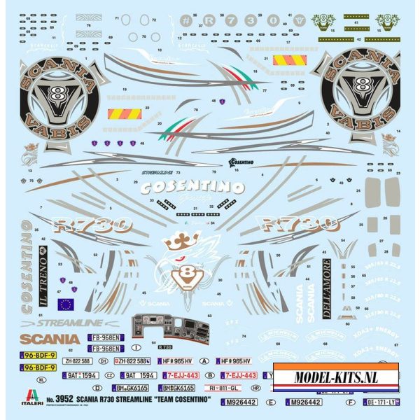 italeri 1 24 scania r730 streamline showtruck 3