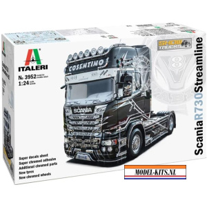 italeri 1 24 scania r730 streamline showtruck