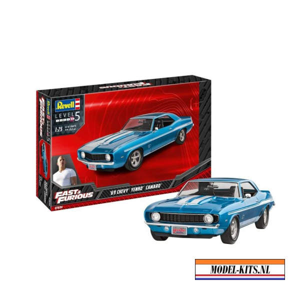 revell 1 25 fast and furious 1969 chevy camaro yenko