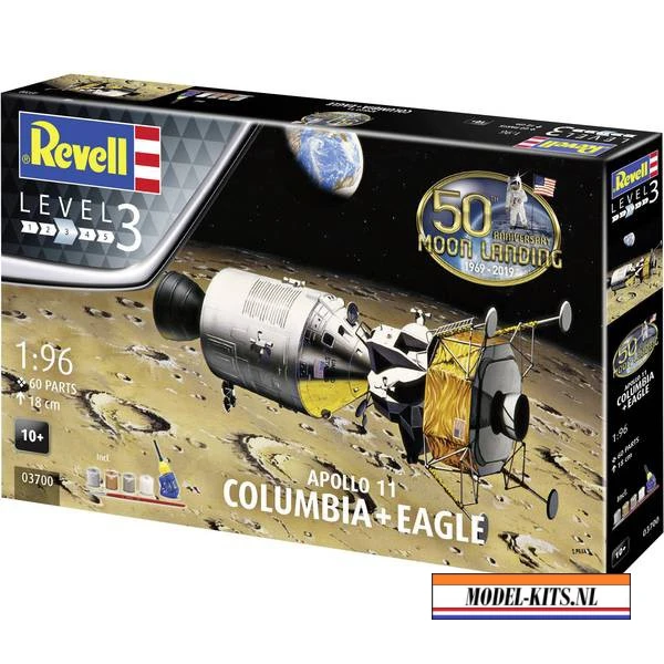 revell 1 96 apollo 11 columbia eagle