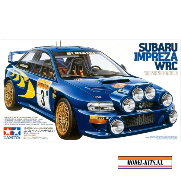 tamiya 1 24 subaru wrc mc r lia m.CA98 2