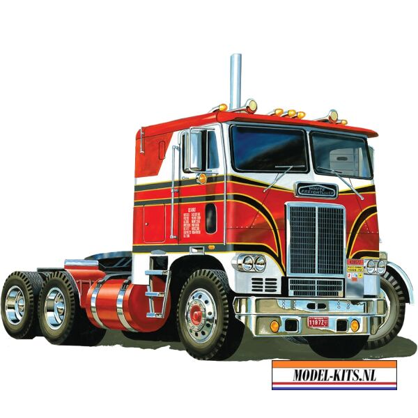 WHITE FREIGHTLINER 2 IN 1 CABOVER TRACTOR 1
