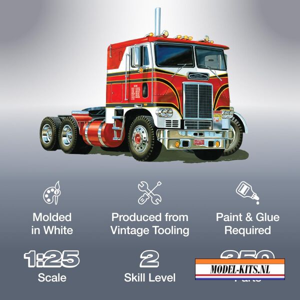WHITE FREIGHTLINER 2 IN 1 CABOVER TRACTOR 2