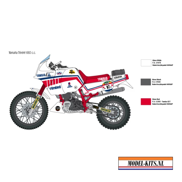 YAMAHA TÉNÉRÉ 660CC PARIS DAKAR 1986 12