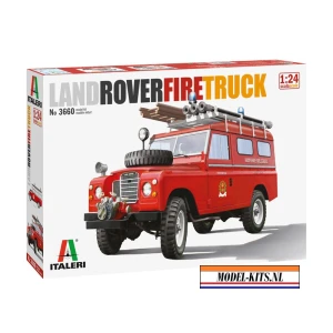 italeri land rover firetruck
