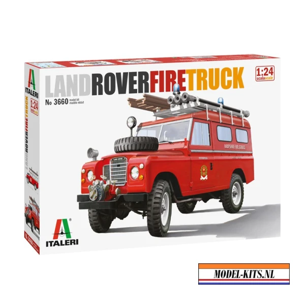 italeri land rover firetruck