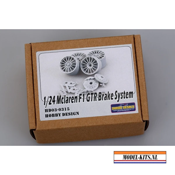 hobby design 1 24 mclaren f1 gtr wheels brake set 1