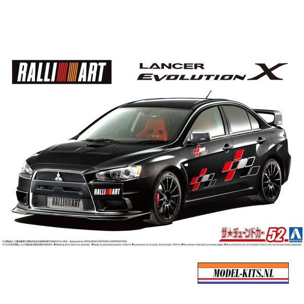 mitsubishi ralliart cz4a lancer evolution x 2007