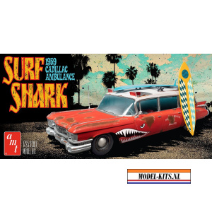 surf shark 1959 cadillac ambulance