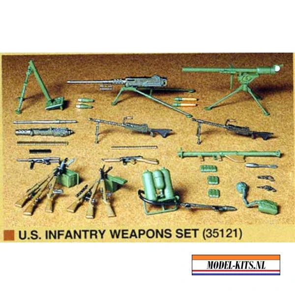 u.S. INFANTRY WEAPONS SET