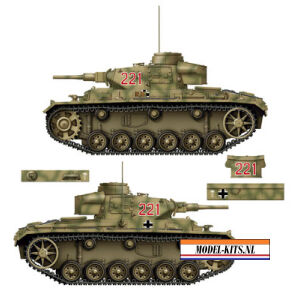 PANZER III AUSF.J 3IN1 8