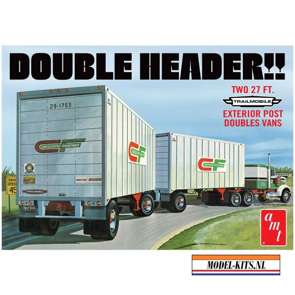 double header tandem van