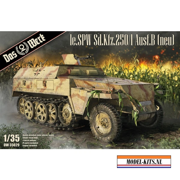 le.SPW SDKFZ 250 1 AUSF.B NEU