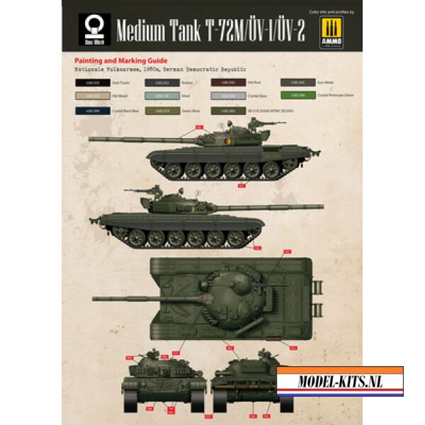 MEDIUM TANK T 72M 3IN1 2