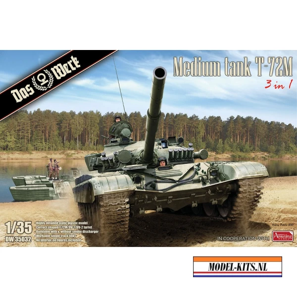 medium tank t 72m 3in1