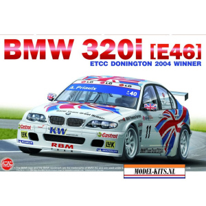 white bmw 320i e46 etcc donington 2004 winner 2