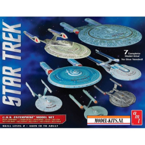 white star trek uss enterprise box set