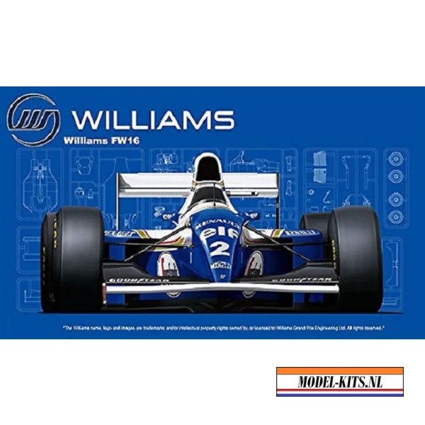williams fw16 renault san marino gp