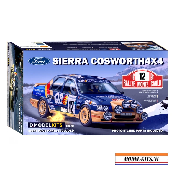 ford sierra cosworth 4x4 rally montecarlo 1991