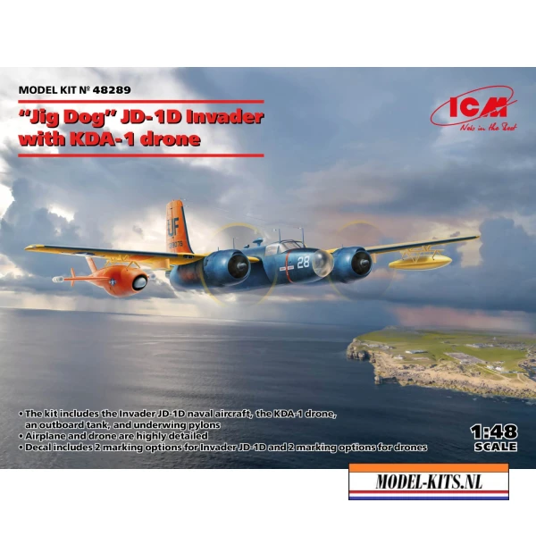 jig dog jd 1d invader with kda 1 drone