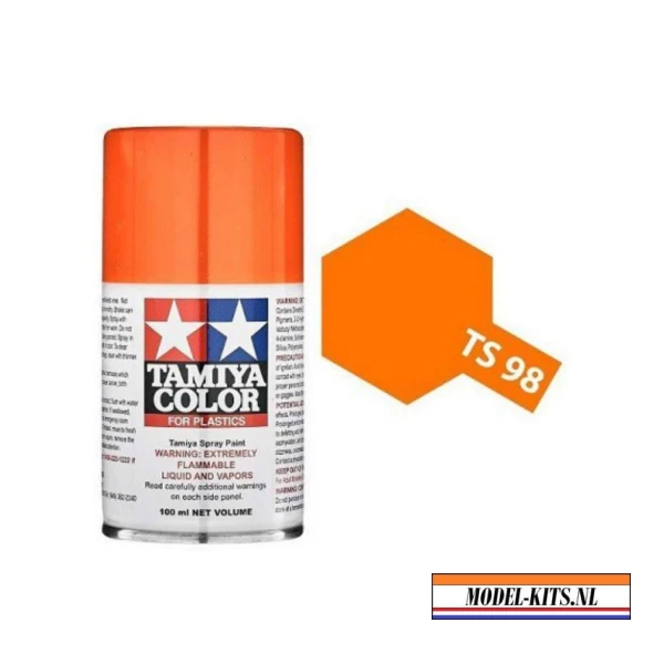tamiya ts 98 pure orange 100ml 1