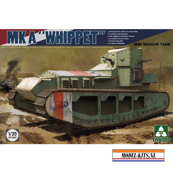 wwi medium tank mk. A WHIPPET