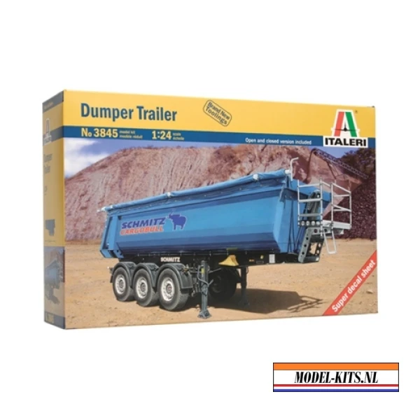 Italeri 1:24 3845 Dumper Trailer Schmitz Cargobull