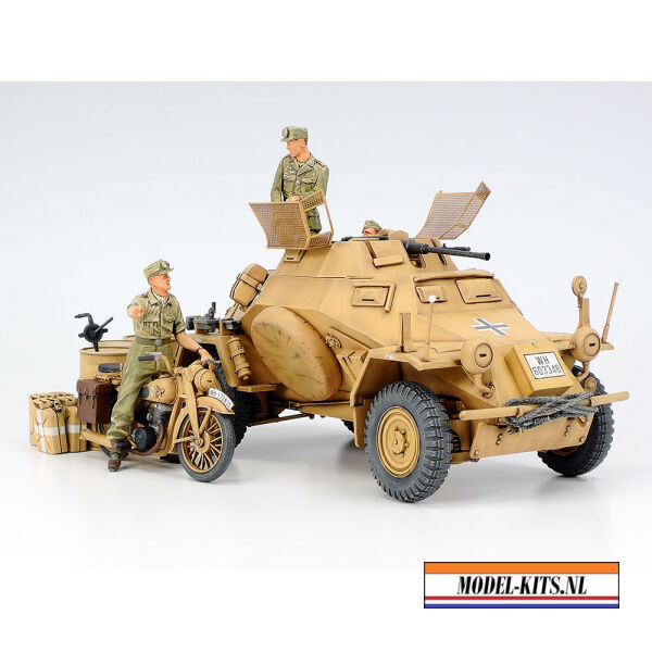 SD. KFZ. 222 LEICHTER PANZERSPÄHWAGEN 4x4 AFRIKA KORPS 1