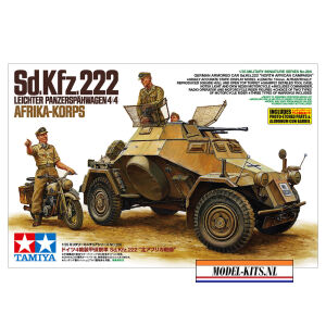 SD. KFZ. 222 LEICHTER PANZERSPÄHWAGEN 4x4 AFRIKA KORPS
